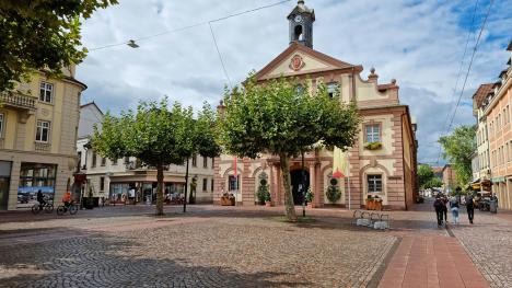 Historic town hall in Rastatt