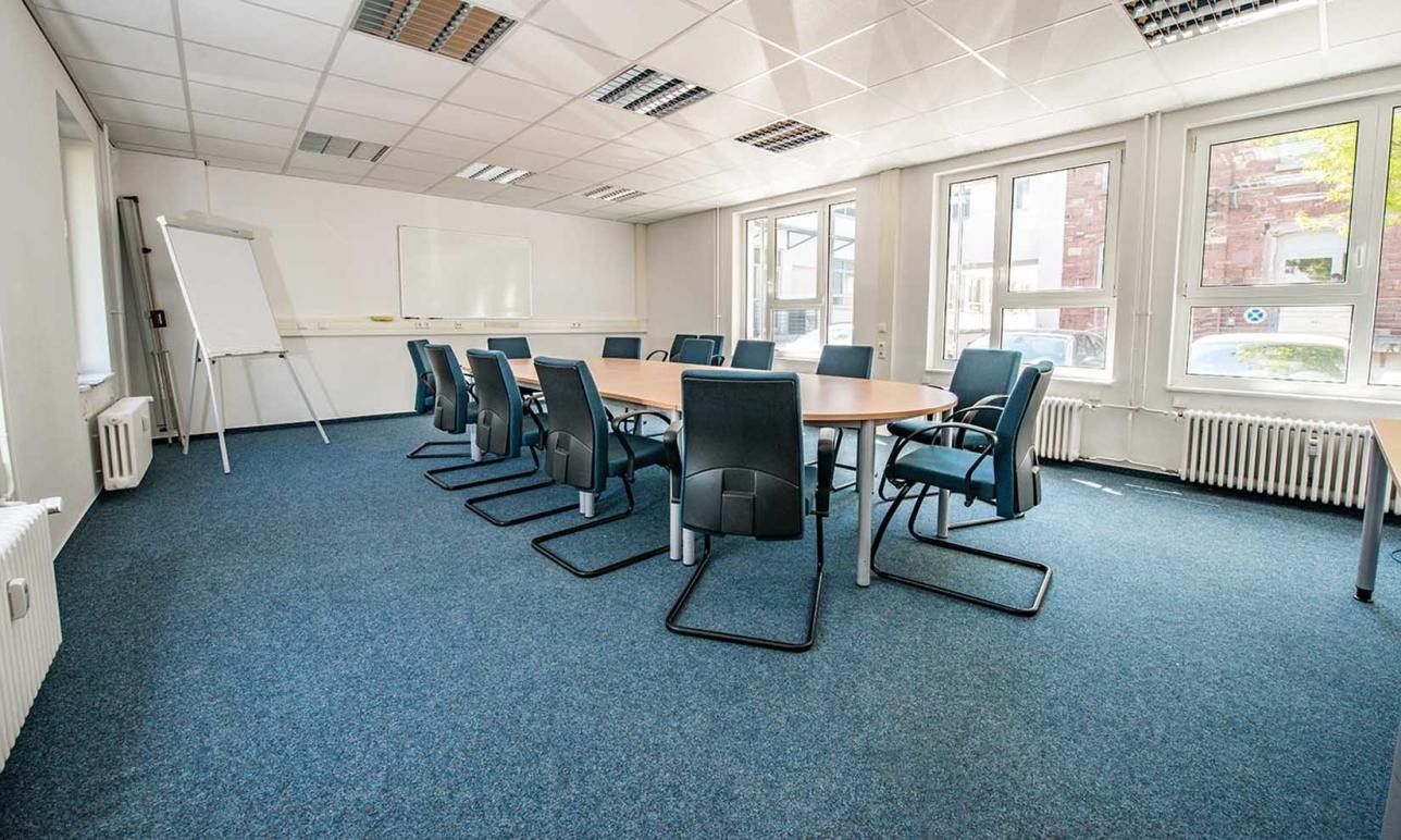 Meeting room in the business incubator of the city of Rastatt