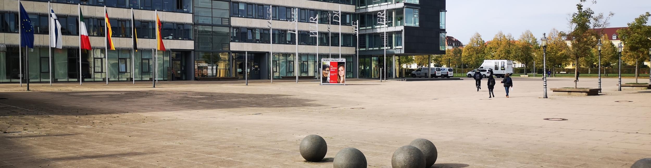 Rastatt District Office from the front