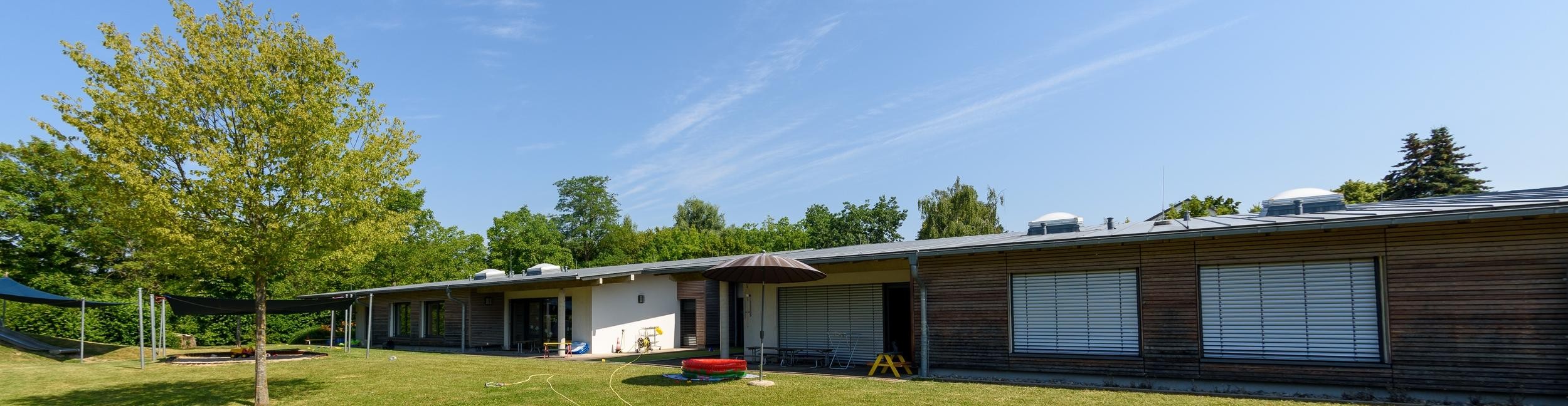 Gartenbereich Kindergrippe Sternchen Rastatt