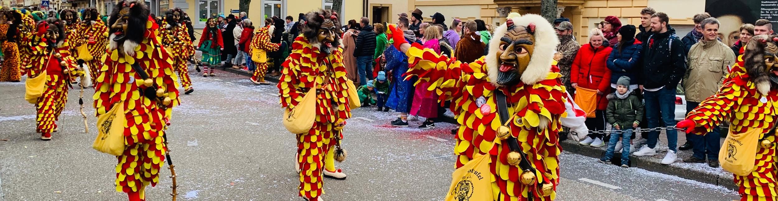 Carnival parade in Rastatt