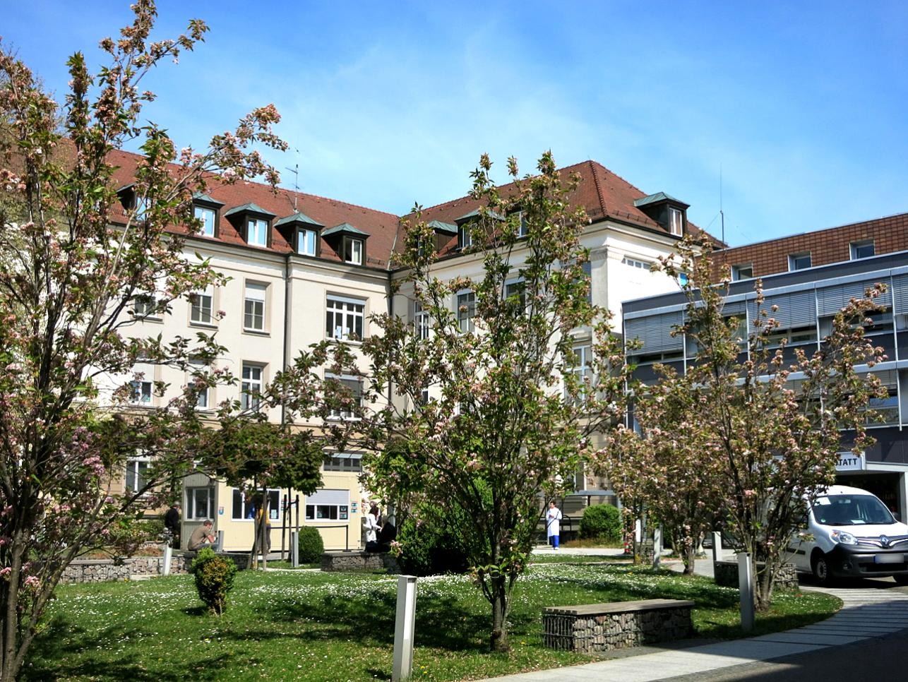La clinique de Rastatt, située dans la Engelstraße, sera abandonnée lorsque le nouveau centre hospitalier central sera disponible.