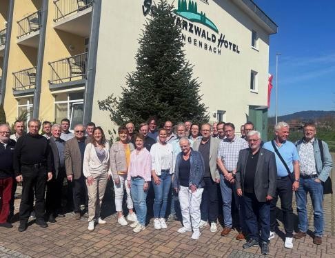 Gruppenfoto bei der Klausurtagung Rastatter Gemeinderat