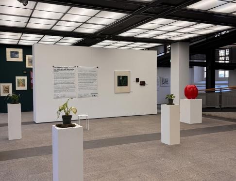 Blick in die Städtische Galerie Fruchthalle