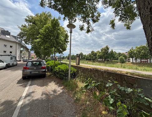 Murgmauer mit Murgdammweg bei der Ankerbrücke