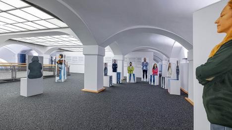 Exhibition space municipal gallery Fruchthalle in Rastatt