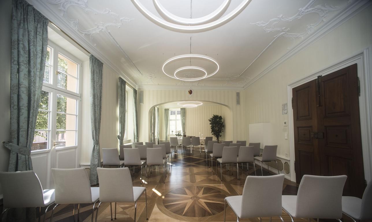 Interior view of the wedding hall in the Rossi House