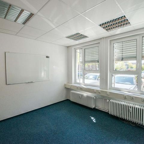 Un bureau dans le centre d'incubation de la ville de Rastatt