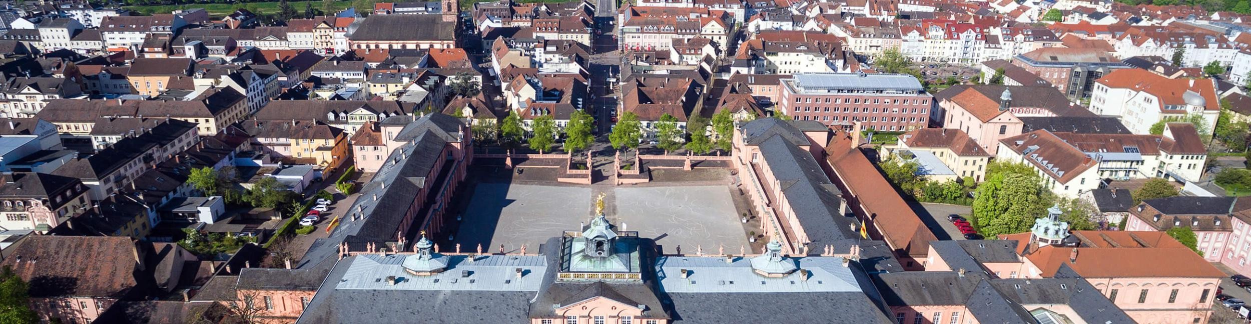 Luftaufnahme Schloss Rastatt - Foto: Joachim Gerstner 2015 Luftaufnahme Schloss Rastatt