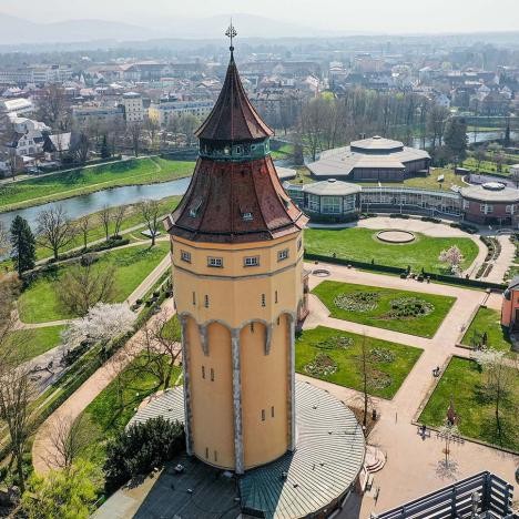 Historische Route Station 20: Wasserturm in Rastatt