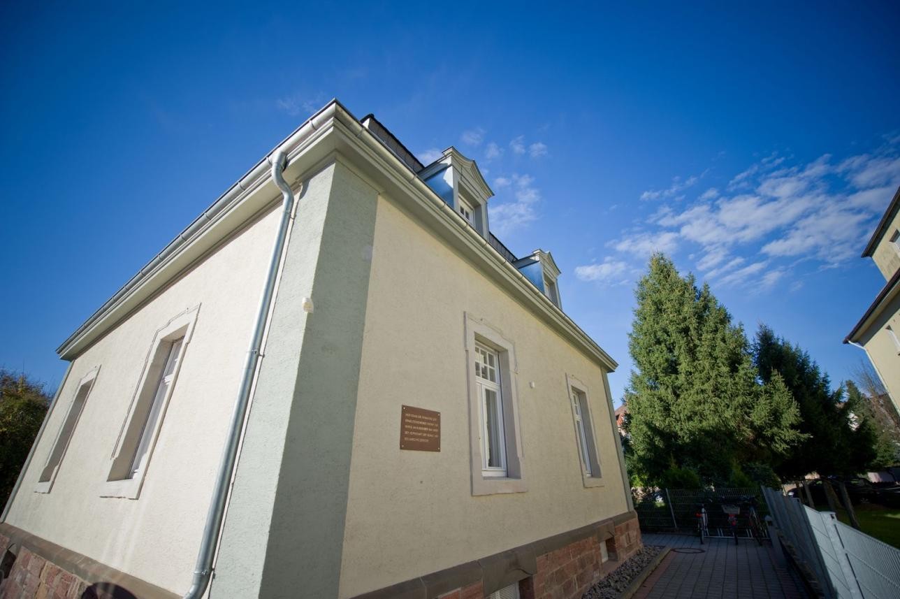 La maison des chanoines à Rastatt vue de l'extérieur.