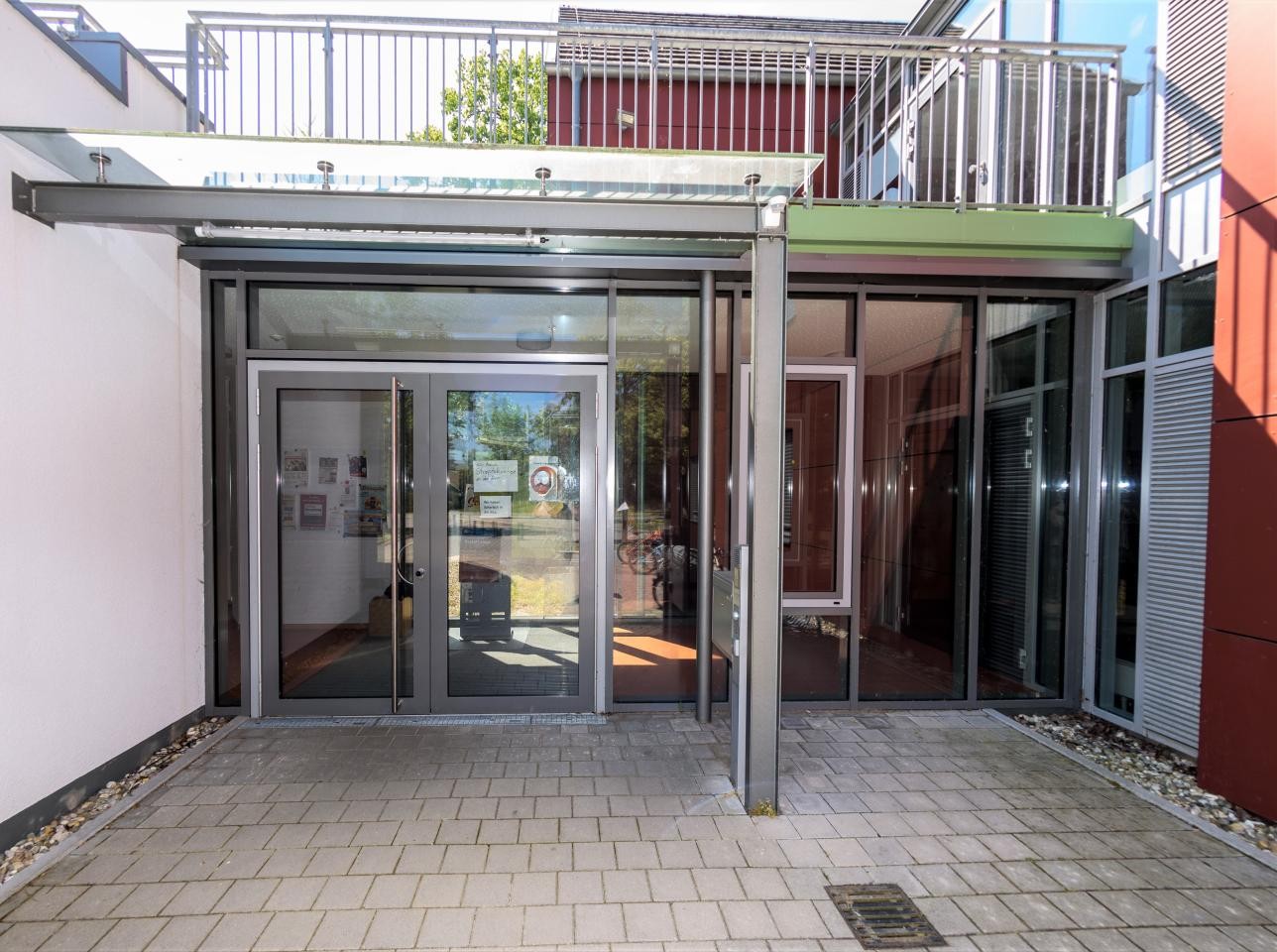 Entrance to Riedwiesen daycare center