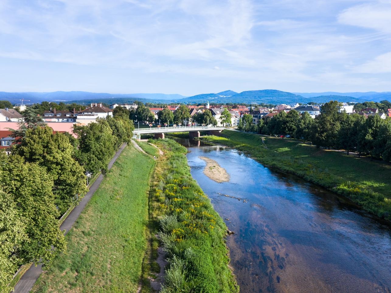 La Murg doit être mieux vécue dans la zone urbaine de Rastatt.