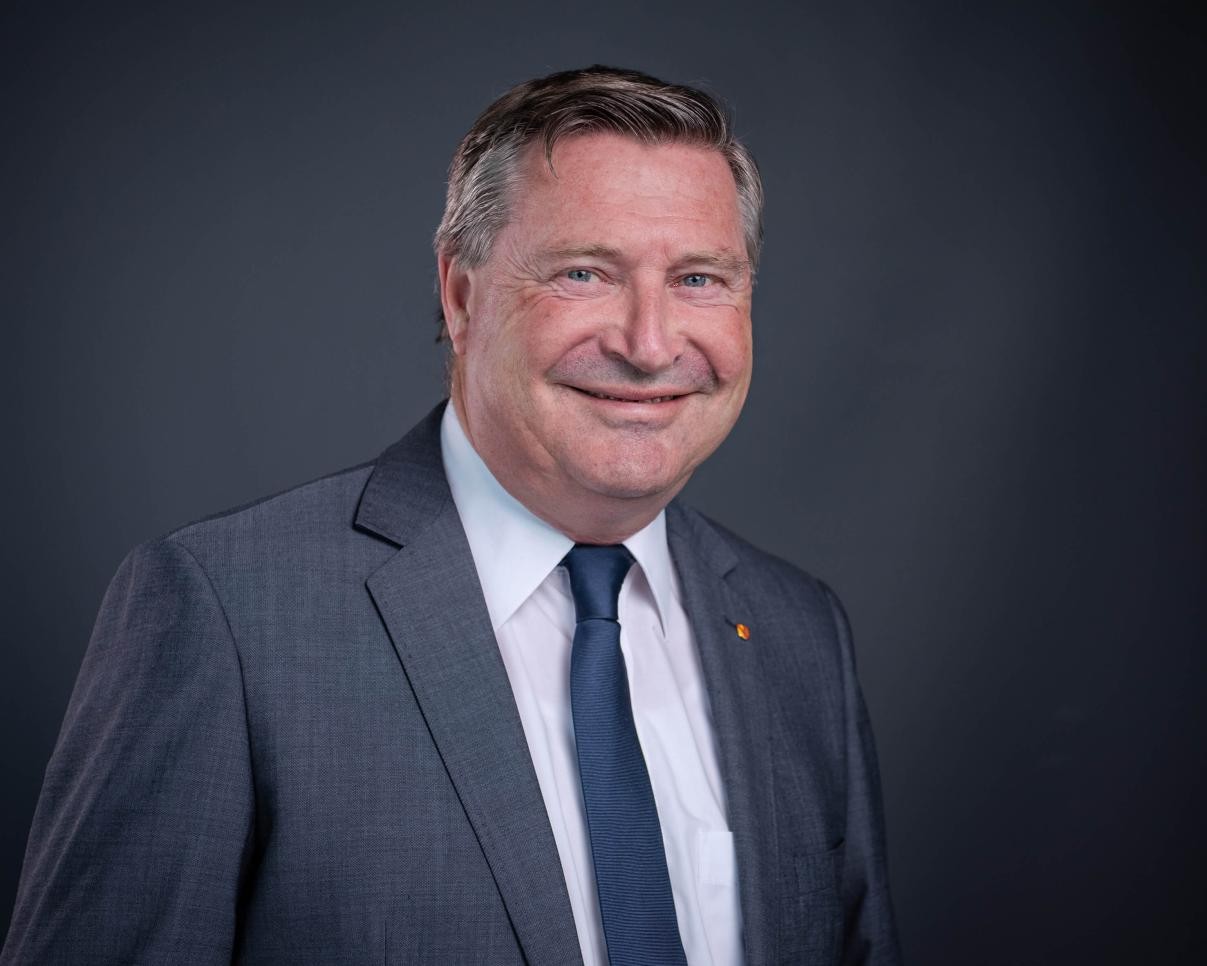 Portrait photo Roland Walter, parliamentary group chairman Greens, local council Rastatt