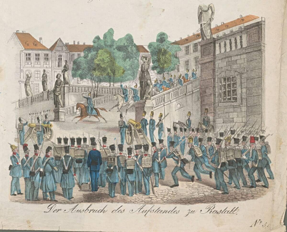 Der Soldatenaufstand in Rastatt im Mai 1894