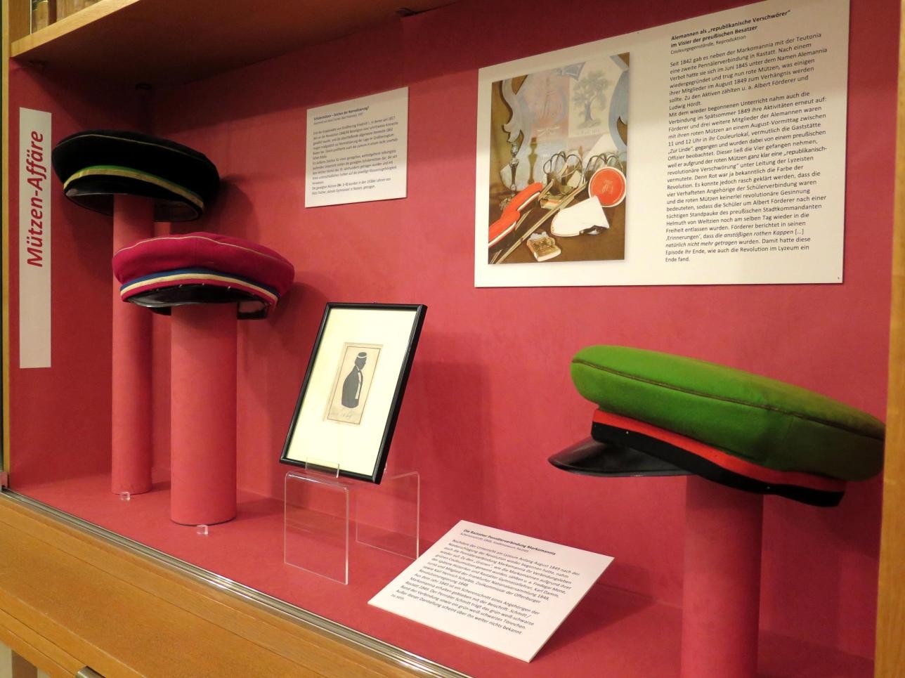  Special exhibition "With top hat and shooting stick... The Rastatt Lyceum and the Baden Revolution" in the Historical Library