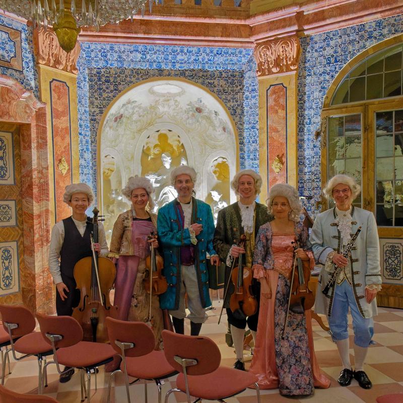 Quantz-Collegium in der Sala Terrena