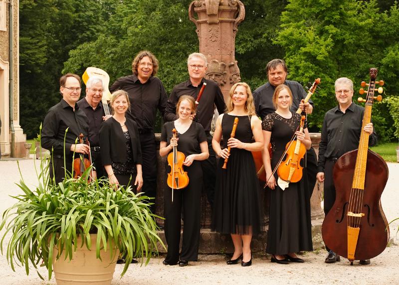 Gruppenfoto Musiker vom Karlsruher Barockensemble