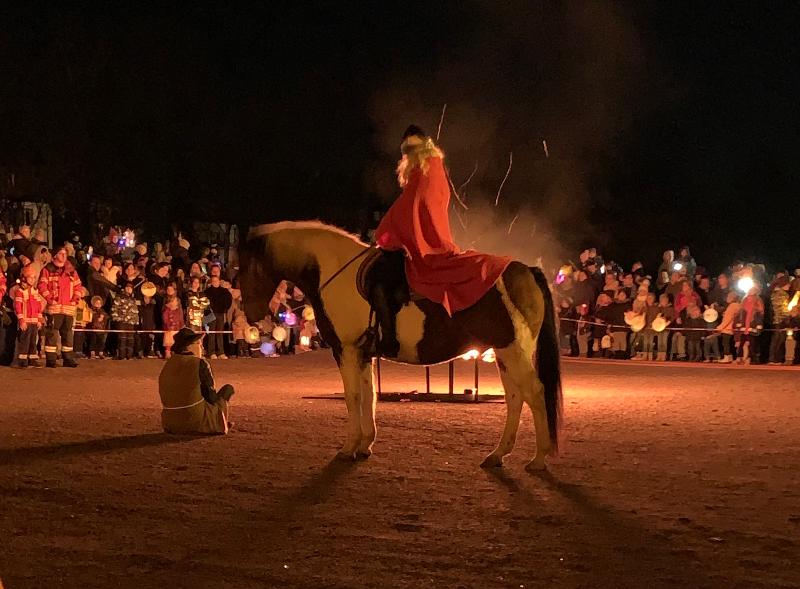 Sankt Martin auf seinem Pferd