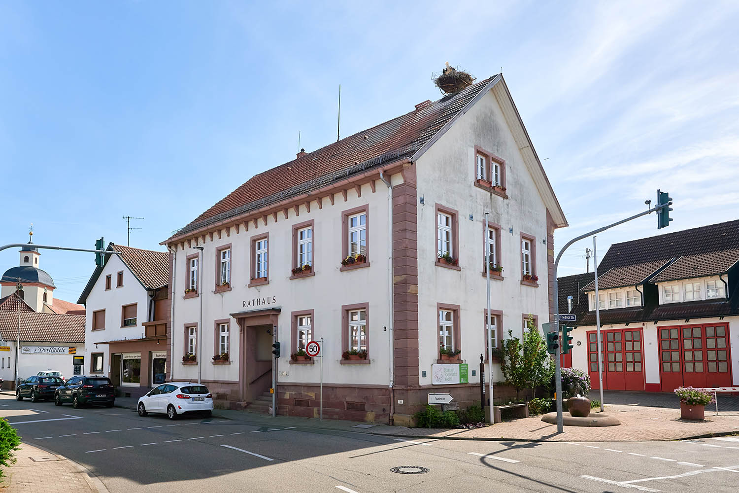 Photo extérieure de la mairie d'Ottersdorf