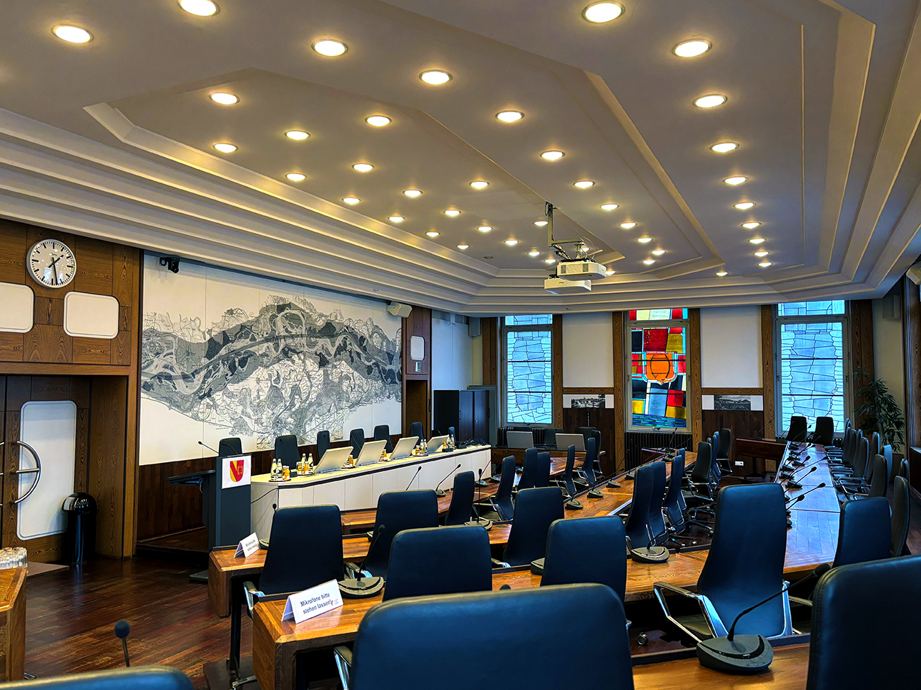 Council Chamber Historic Town Hall Rastatt