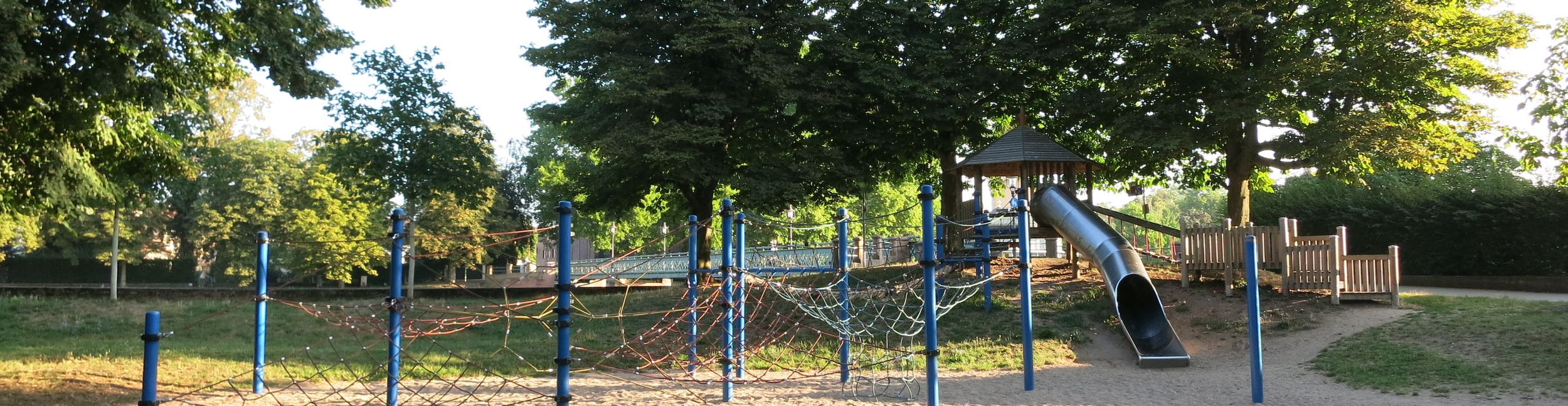 Schwanengarten playground in Rastatt